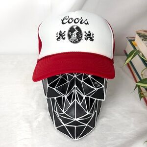 Vintage Coors Trucker Snap Back Hat